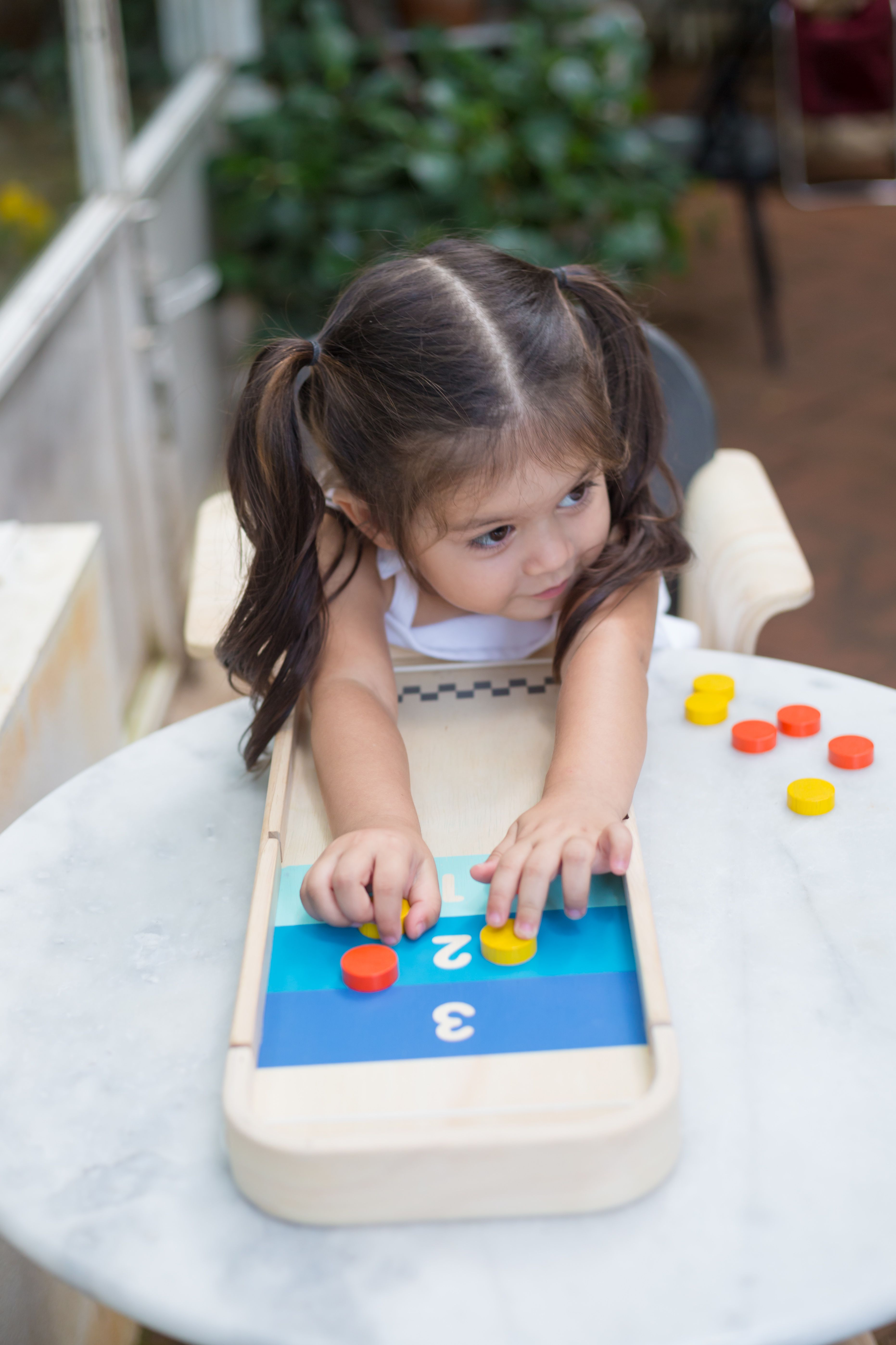 泰國 Plantoys - 桌上擂台-沙狐球二合一彈彈樂