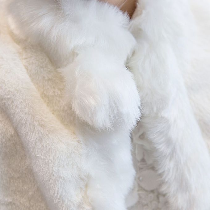 厚磅毛絨禮服斗篷披肩