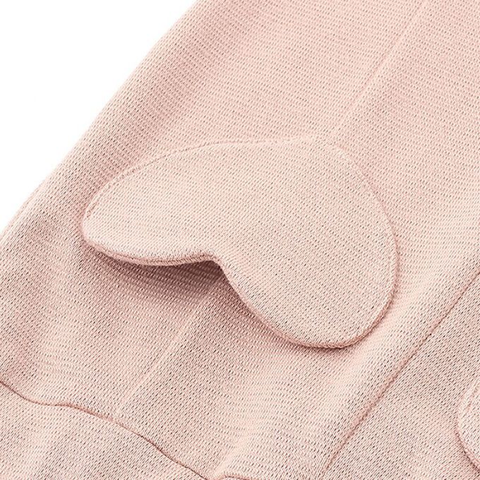 日本 Lycee mine - 愛心口袋開衩微喇叭長褲-卡其棕