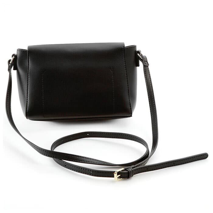 日本 Legato Largo - 輕量PU時尚皮革錢夾包-BK黑色 (23x14x8.5cm 肩背約95~129cm)