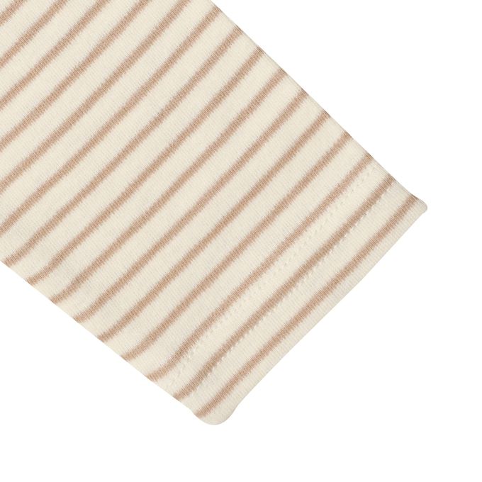 akachan honpo - 吊帶褲+T恤-動物-咖啡色