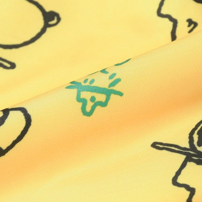 akachan honpo - 內裡刷毛夾克-史努比-黃色