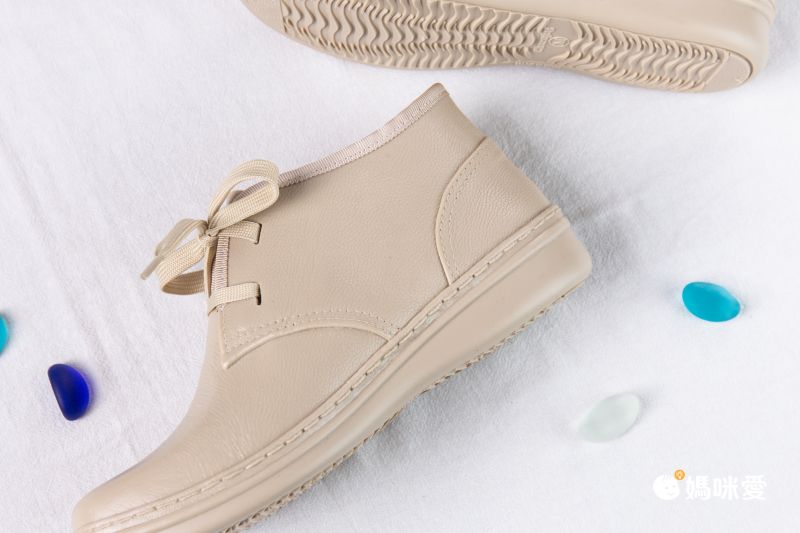 日本服飾代購 - 日本製文藝風大人雨鞋-可可