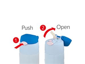 Thermos 膳魔師 - 不鏽鋼真空吸管保冷瓶 (附背帶)-迪士尼冰雪奇緣 (FHL-400FDS-SNW)-400ml