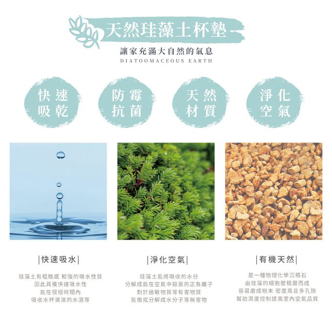 收納王妃 - 迪士尼 Disney 動物系列【瑪麗貓和桑普】 珪藻土軟式吸水杯墊-二入組10X10X0.5CM