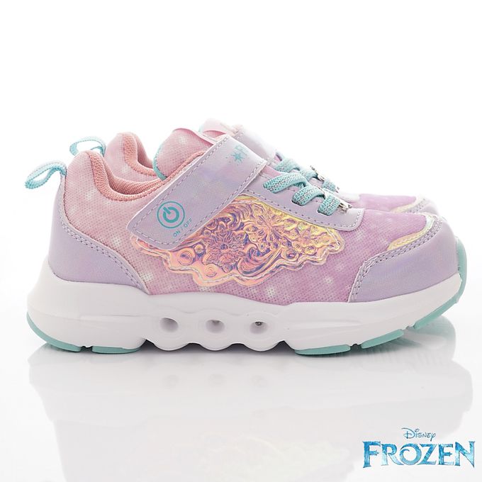 冰雪奇緣電燈鞋(中小童段)-運動鞋-紫
