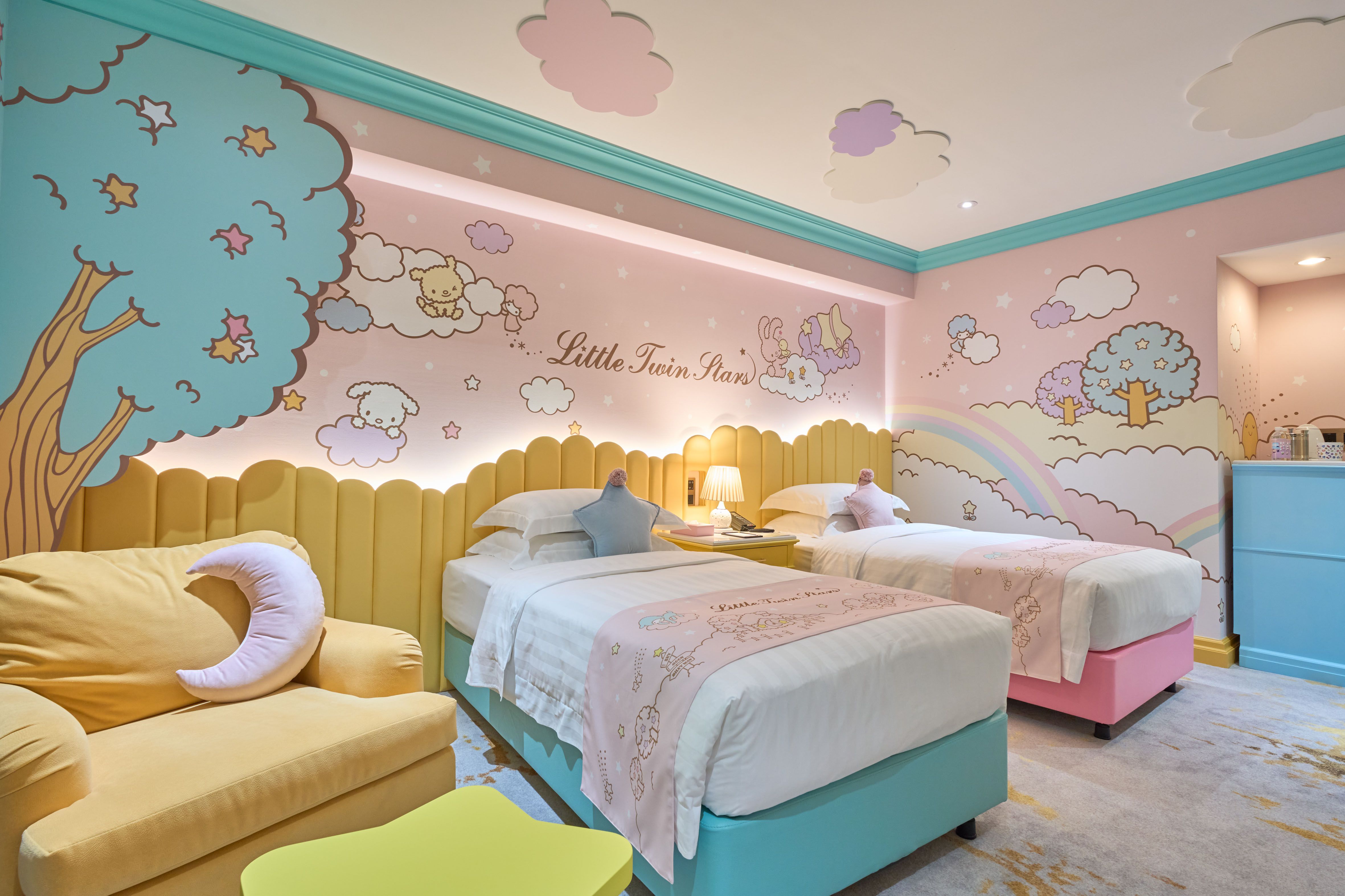 全新三麗鷗主題親子房！【高雄漢來大飯店】夢幻登場