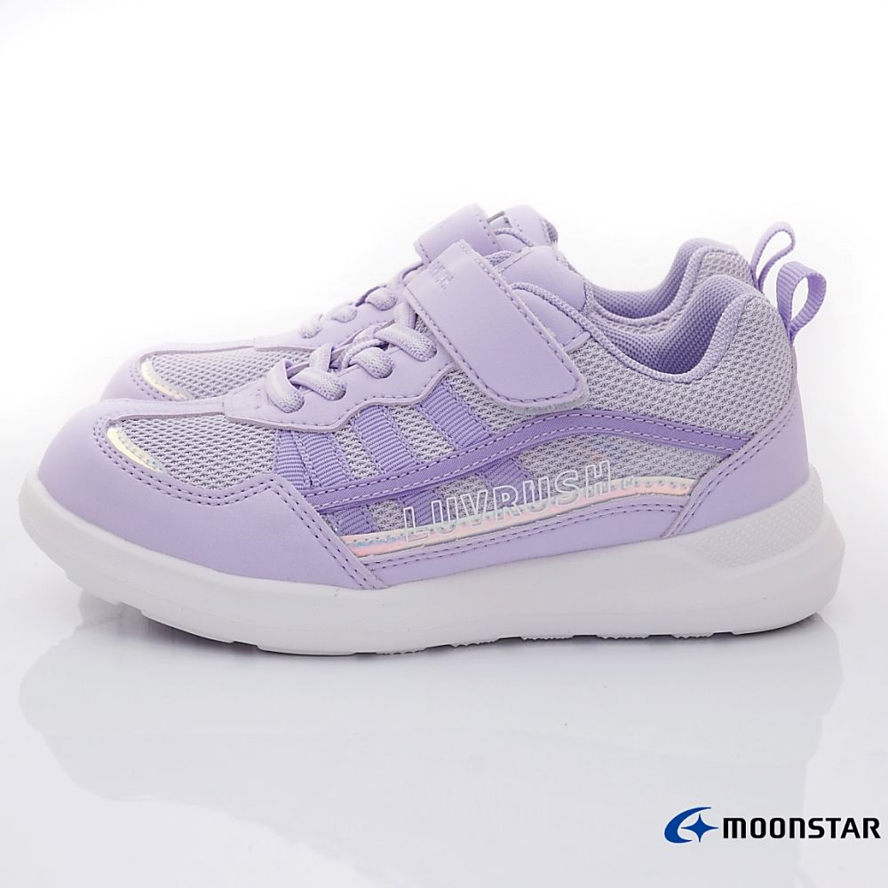 Moonstar日本月星 - 月星機能防水運動鞋(中大童段)-運動鞋-紫