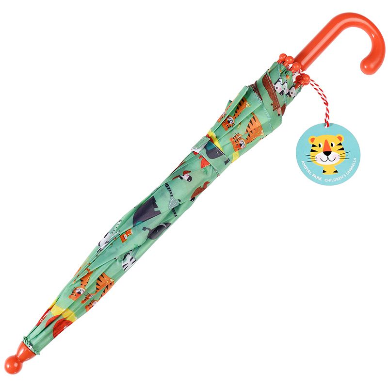 英國 Rex London - 幼童/兒童自動傘-熱鬧動物園