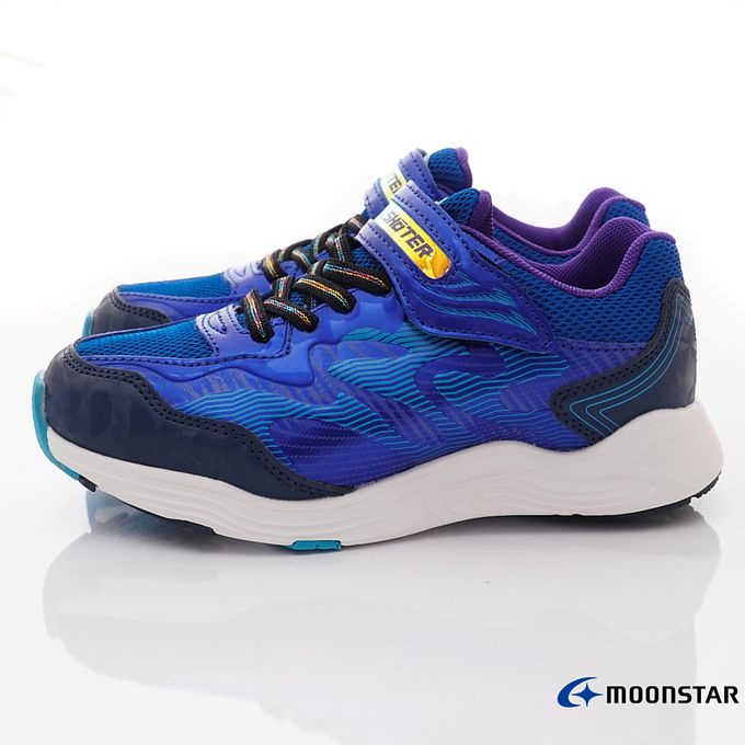 Moonstar日本月星 - SK炫技者水技能運動鞋(中大童段)-運動鞋-藍