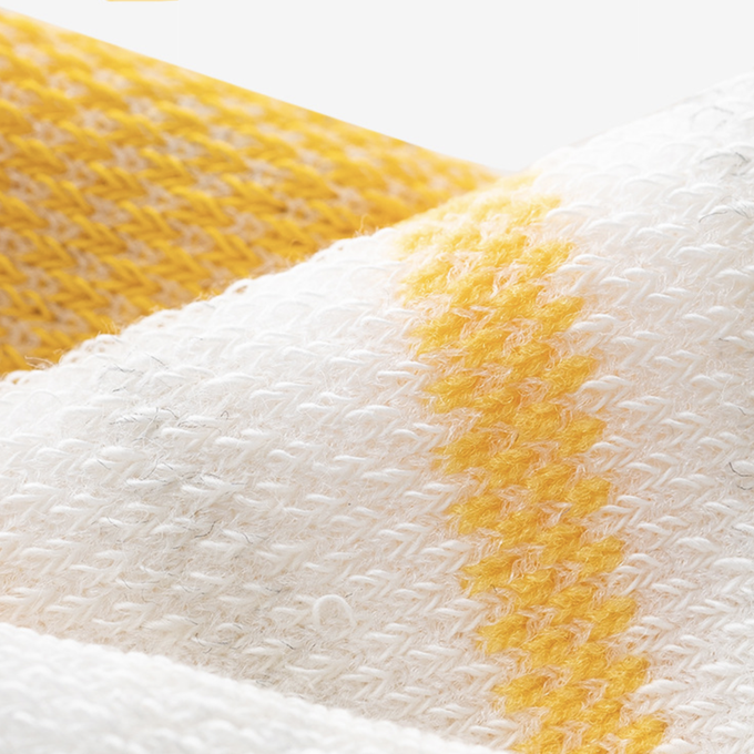 love, charlotte - Hello長頸鹿網眼短筒棉襪-5 雙一組