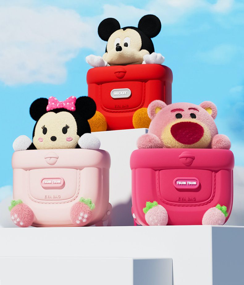 卡通絨毛玩偶減壓式後背包-卡通人物-熊抱哥 (31.5x24x16cm)-適合3歲以上