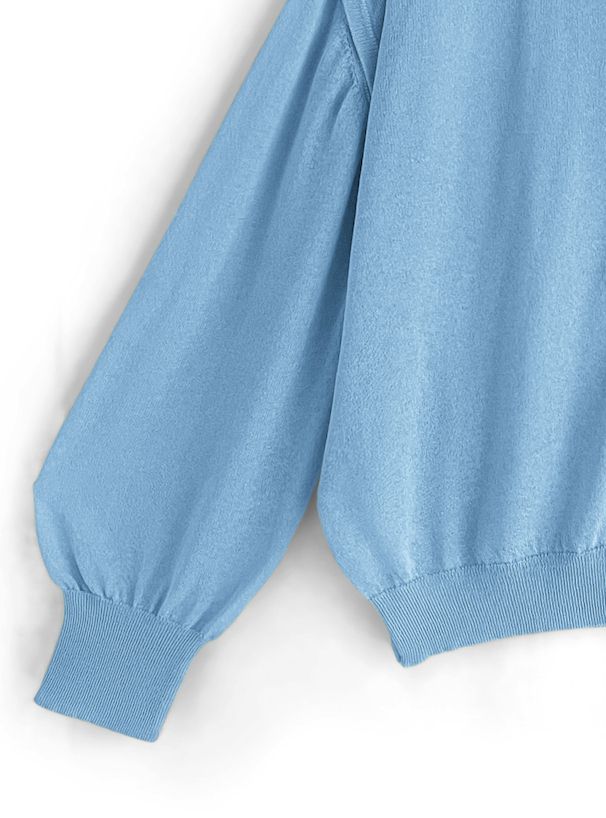 日本 GRL - 2WAY嫘縈混泡泡袖薄外套-奶油黃 (F)