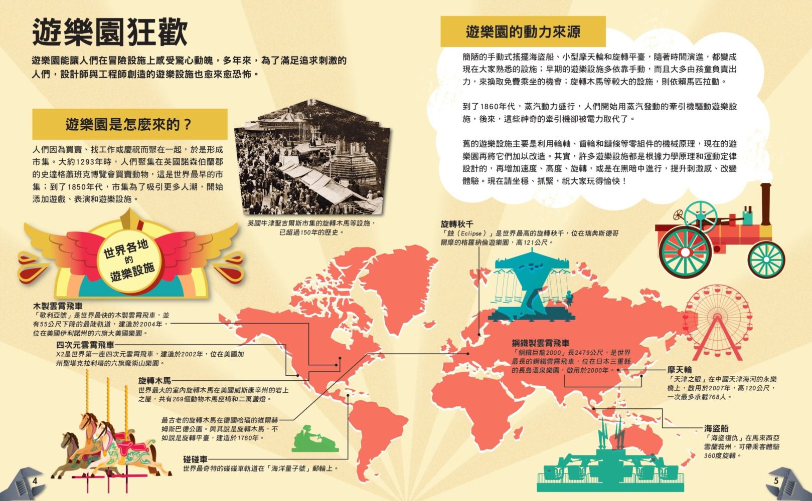 哇！驚奇工程知識繪本3遊樂設施