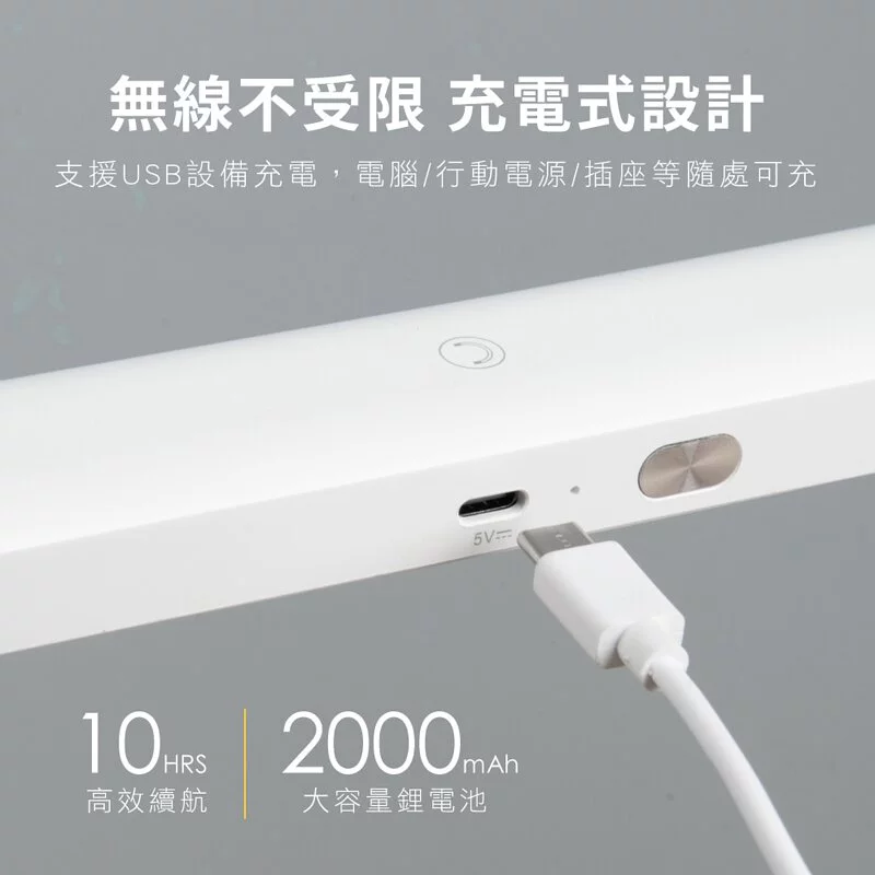 KINYO - 卡卡燈-磁吸檯燈組/ 一秒磁吸、創新照明-PLED2322