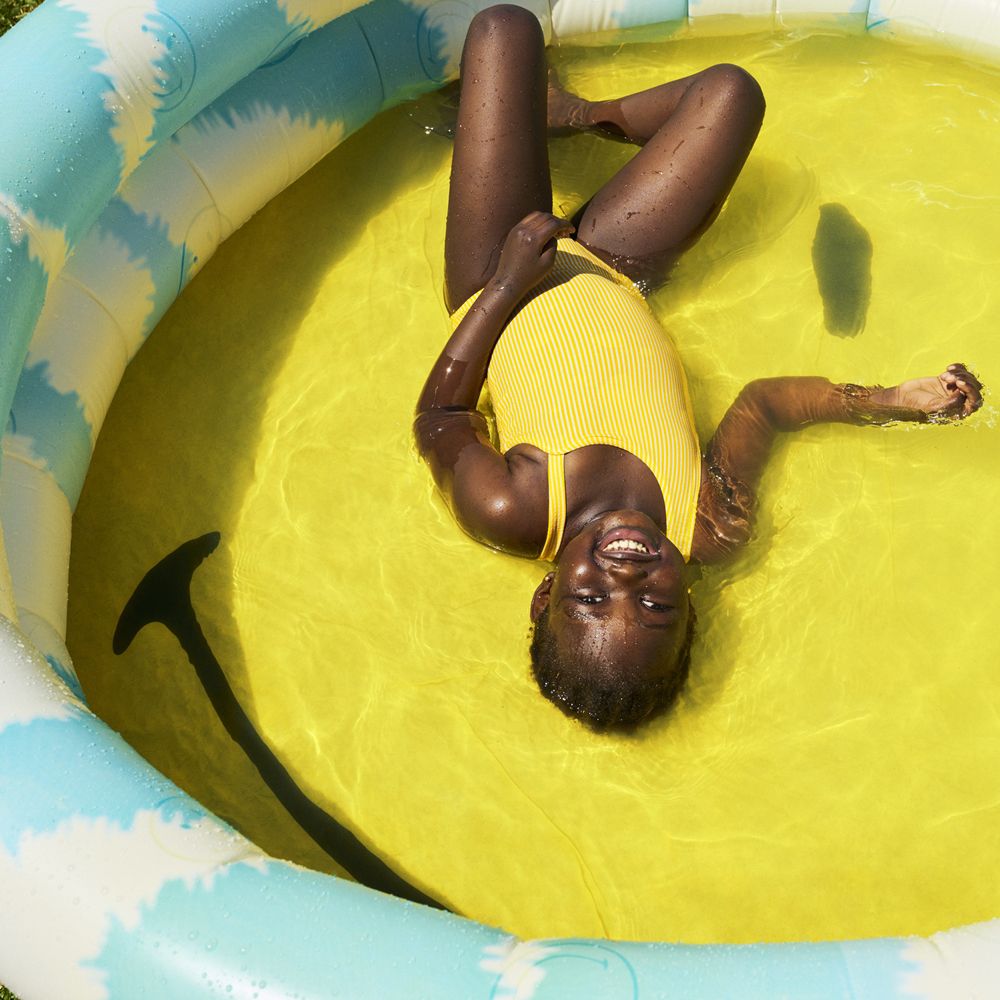 澳洲 Sunnylife - 充氣戲水池-smiley®微笑 (165 x 165 x 39公分)