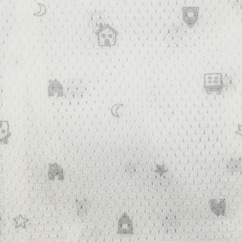 akachan honpo - 短袖網眼肚衣2件組-灰色