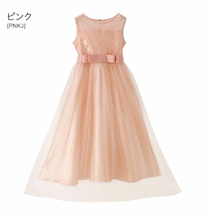 日本 Catherine Cottage - 浪漫蕾絲薄紗長洋裝/小禮服-奶油米