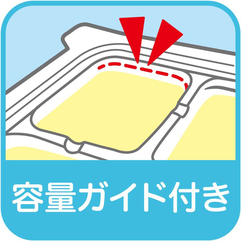 akachan honpo - 離乳食品冷凍保存盒 (M號)-25mlｘ8格