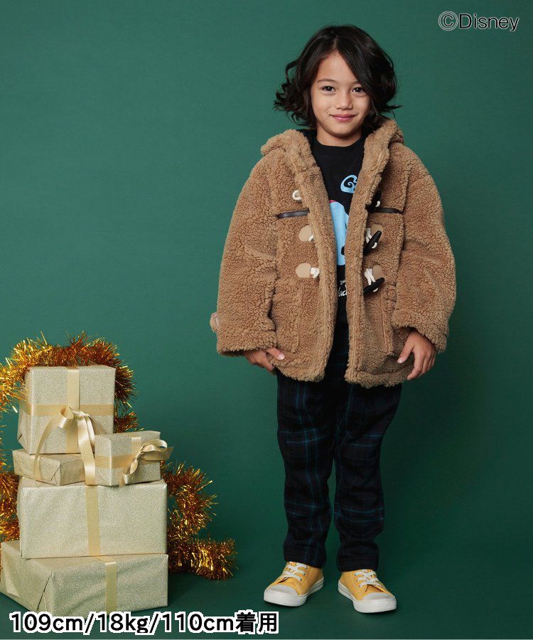 日本 BREEZE - 迪士尼限定 裏毛長袖上衣-米奇毛衣-紅