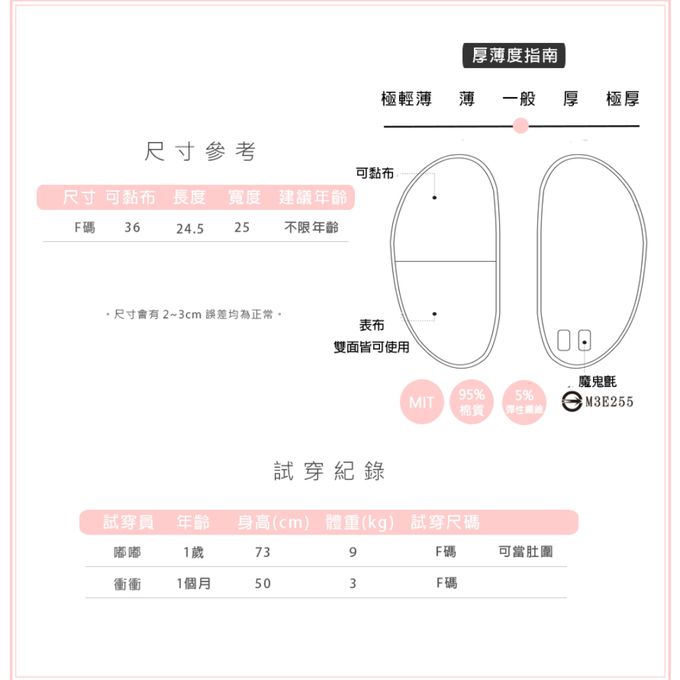 YOUrs - 好棉安心包巾-軟糖粉 (F碼(0-5Y))