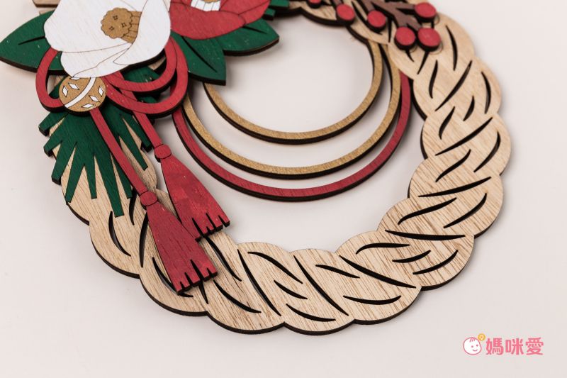 日本代購 - 布製日本新年擺飾-白兔 (W10.6×H8.3×D6.6cm)