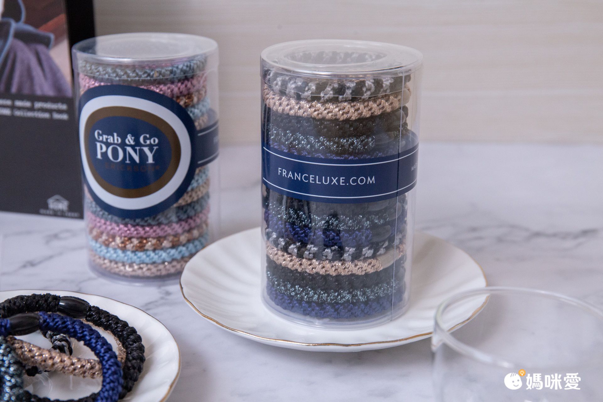 L. ERICKSON - 彈力髮圈-細款-Monkey Business-12入組