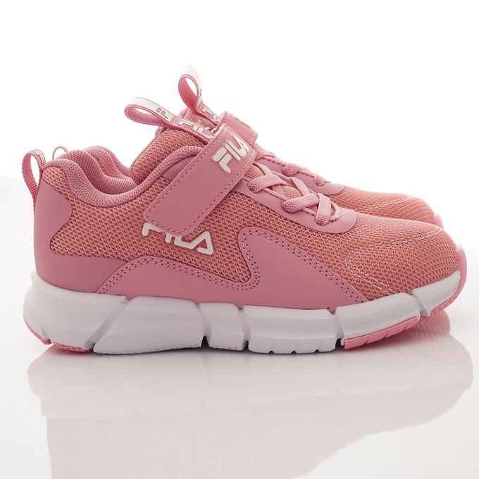 FILA - 輕量慢跑運動鞋(中大童段)-運動鞋-粉