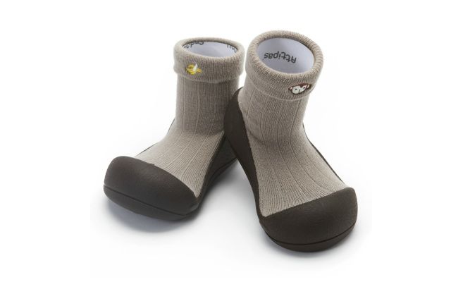 韓國 Attipas - 襪型學步鞋-動物之森-小猴子