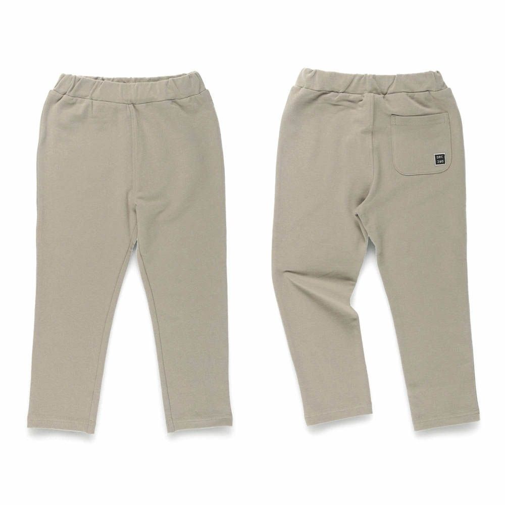 定番超彈力百搭長褲-素面-灰杏