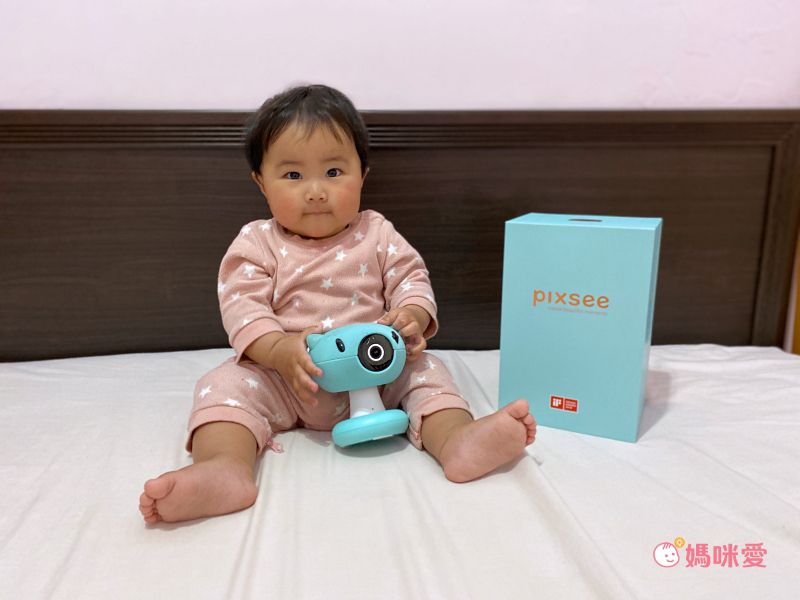 pixsee AI智慧寶寶攝影機，160度超廣角！
