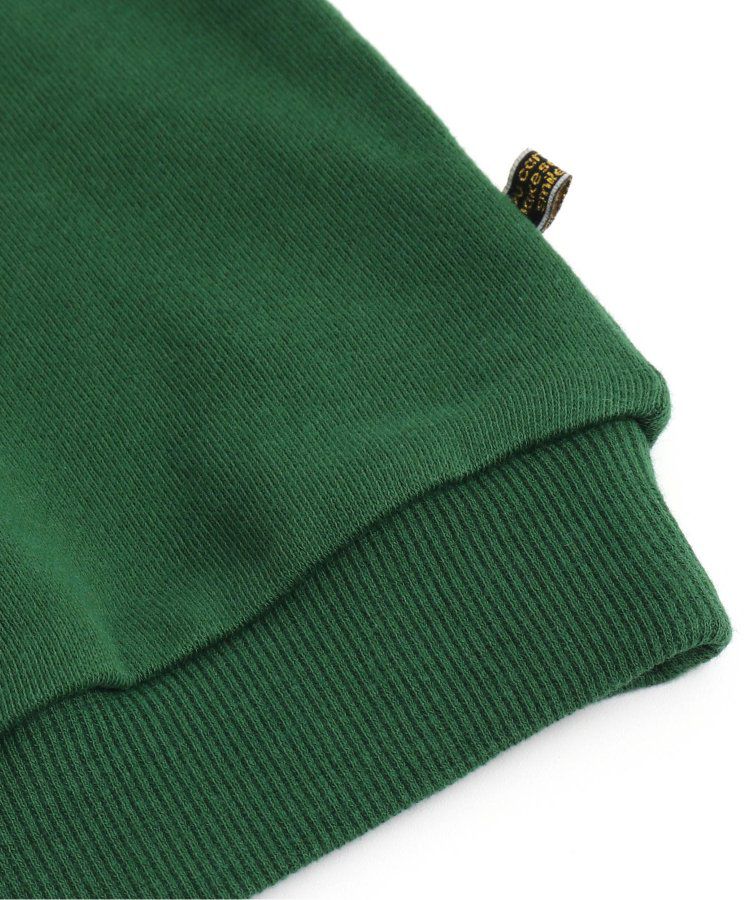 日本 BREEZE - 節慶滿點！裏毛長袖上衣-格紋-奶油米