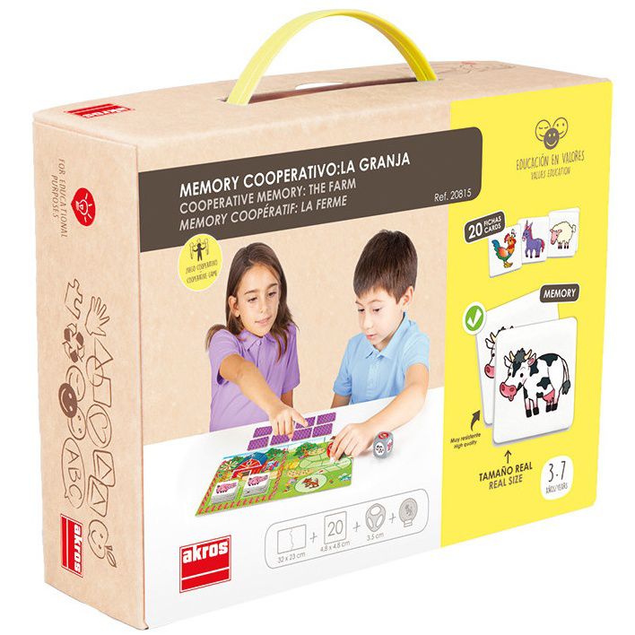 西班牙Akros - 合作記憶遊戲:  搶救動物大作戰 (紙盒)