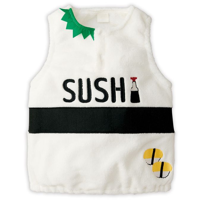 akachan honpo - 壽司背心-黃色