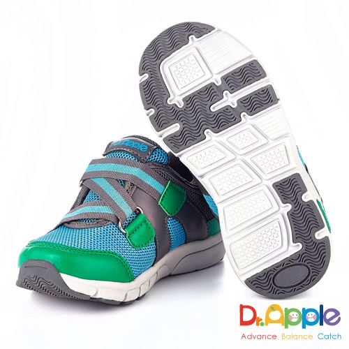 Dr. Apple - 機能童鞋-個性輕量透氣休閒童鞋-綠