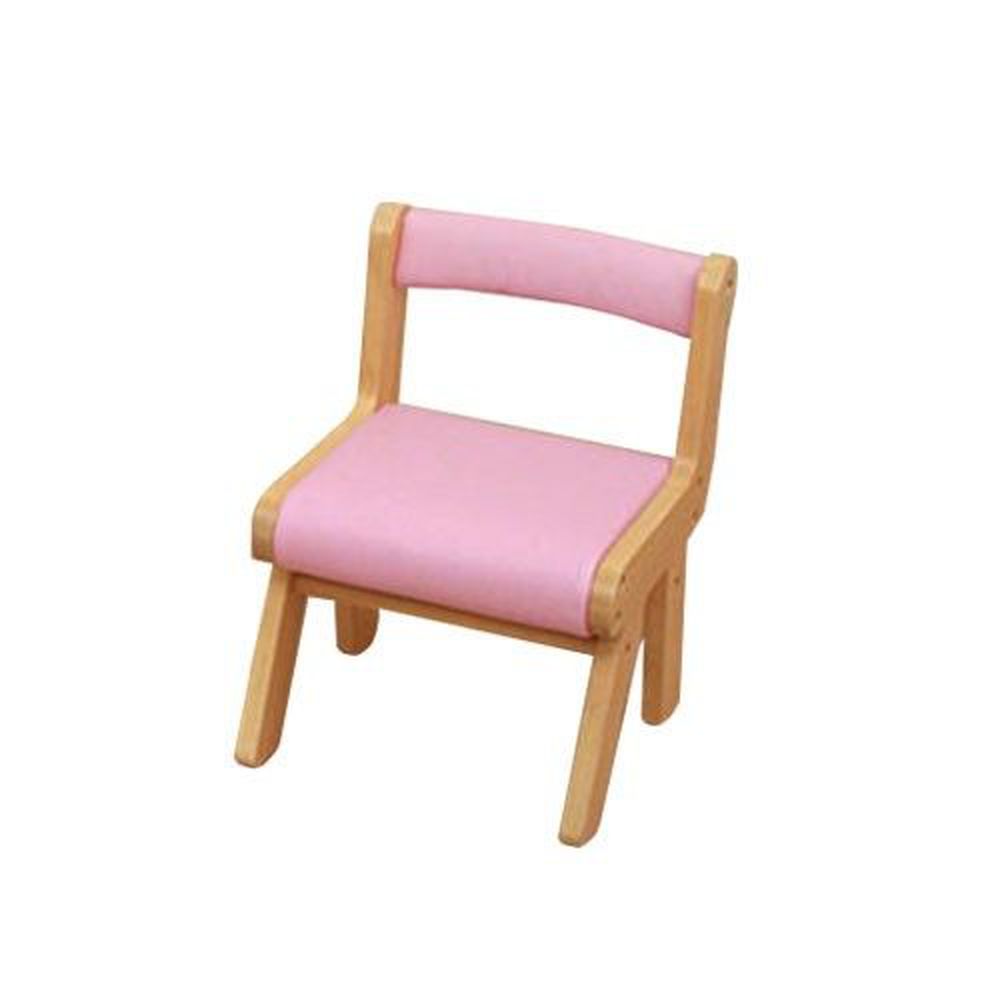 日本 na-KIDS - 兒童軟座靠背椅(無扶手)/兒童椅-俏粉紅