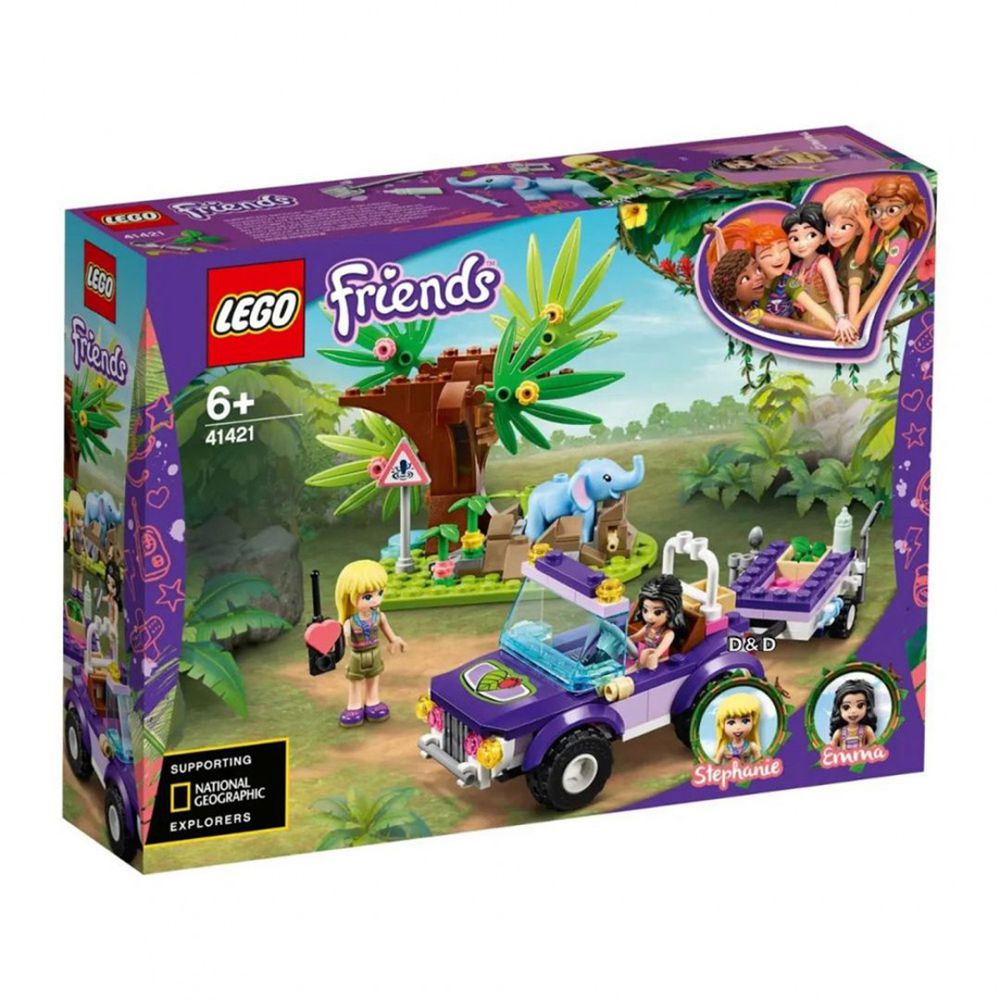 樂高 LEGO - 樂高積木 LEGO《 LT41421 》Friends 姊妹淘系列 - 大象寶寶叢林救援-203pcs