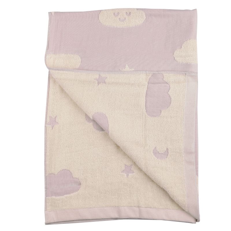 akachan honpo - 有機棉紗被-灰色 (85×115cm)