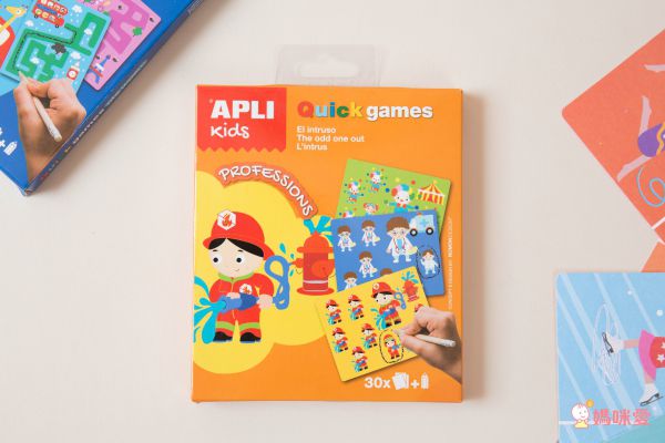 西班牙 APLI - 【旅行遊戲卡超值組】-是誰不一樣+世界迷宮+叫我找碴王-圖卡90張+鉛筆3支