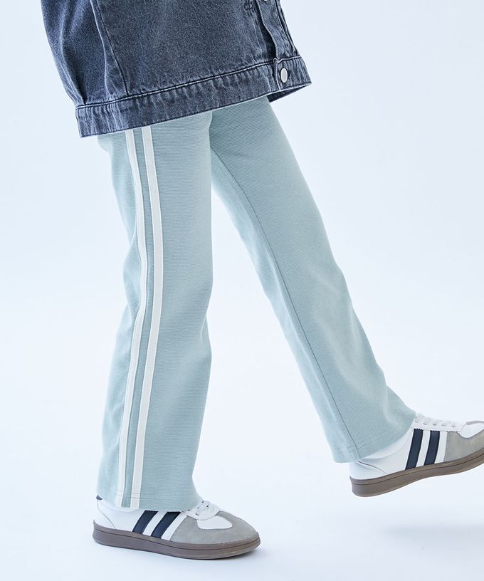 日本 devirock - [熱銷定番] 超彈力抗毛球小喇叭褲-深灰