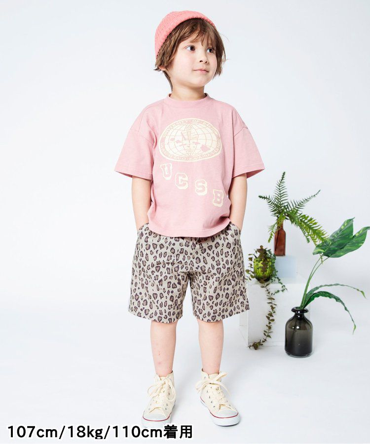 日本 BREEZE - 彩色標籤腰束口休閒短褲-軍綠