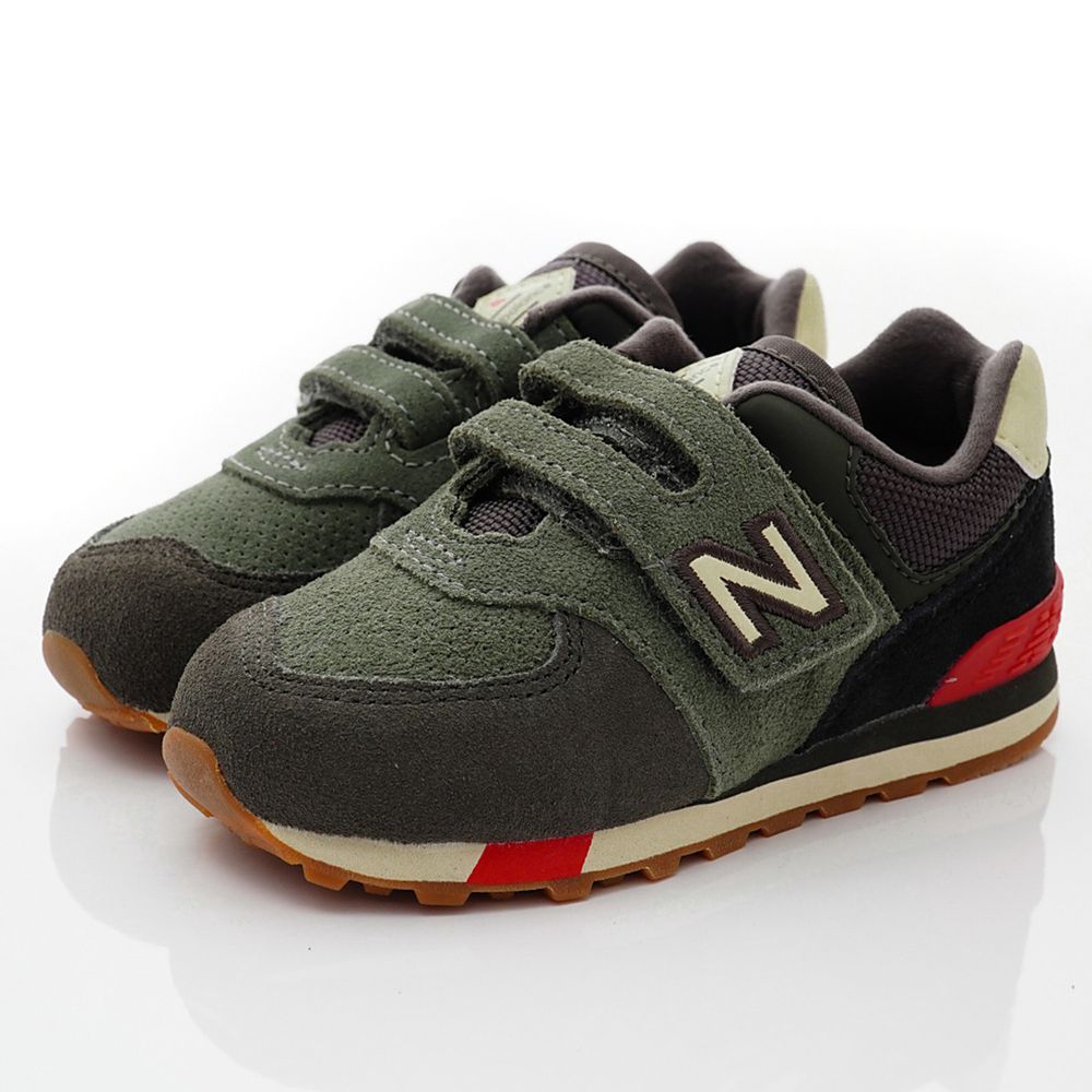 New Balance - NB紐巴倫童鞋-574系列機能學步鞋(寶寶段)-橄欖綠