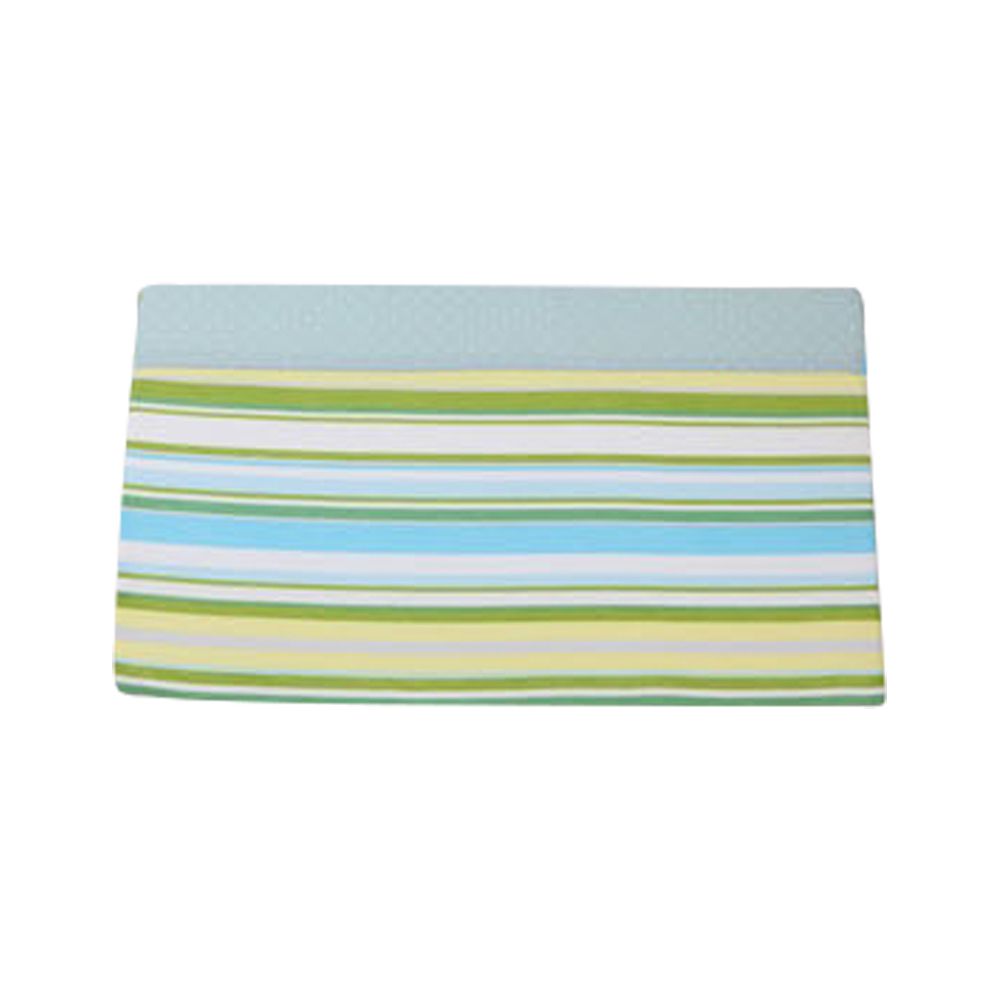 JoyNa - 孕婦側睡枕 嬰兒防吐奶枕(枕套可拆洗)-綠色條紋 (58*35*7cm)