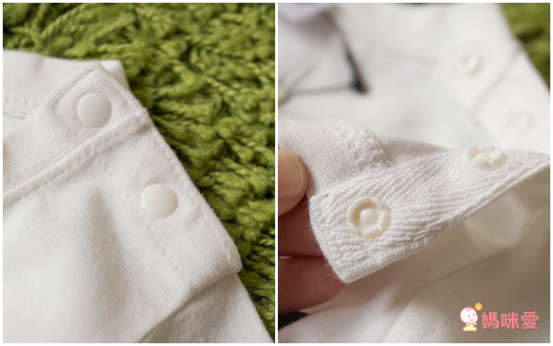 日本 Baby Room - 純棉立體翻翻樂短袖上衣-御飯糰-白