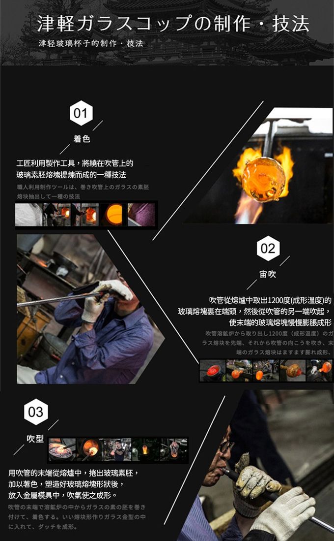 日本 ADERIA - 津輕日本製手作玻璃2023兔年迷你限定款附木座禮盒 (白色)