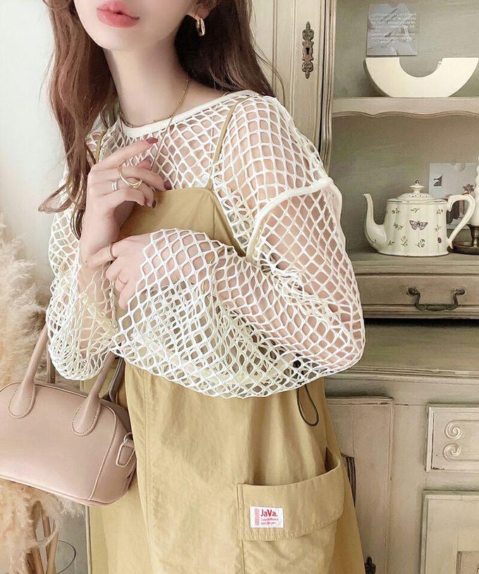 日本 Classical Elf - Java 休閒感抽繩口袋吊帶裙-軍綠