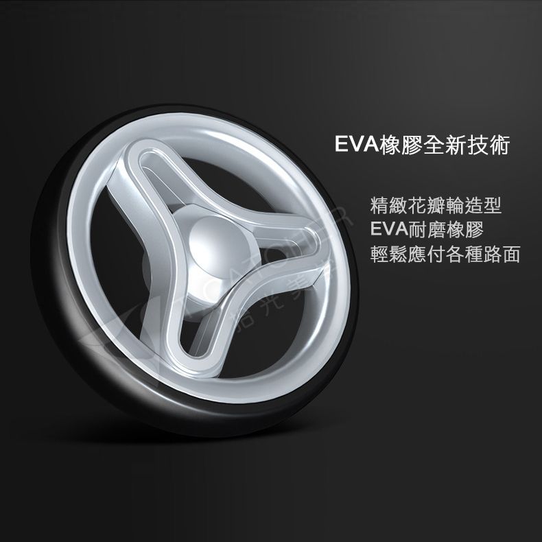 美國卡普奇Capucci - 重力全自動收合登機車-夜光星空-贈新生兒墊+蚊帳+雨罩+杯架