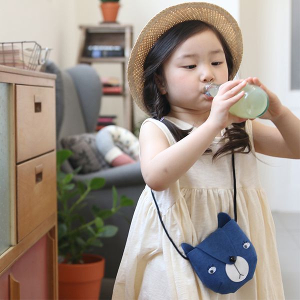 韓國 Mini Dressing - 嬰幼兒童造型包_海狸-棕色 (單一尺寸)