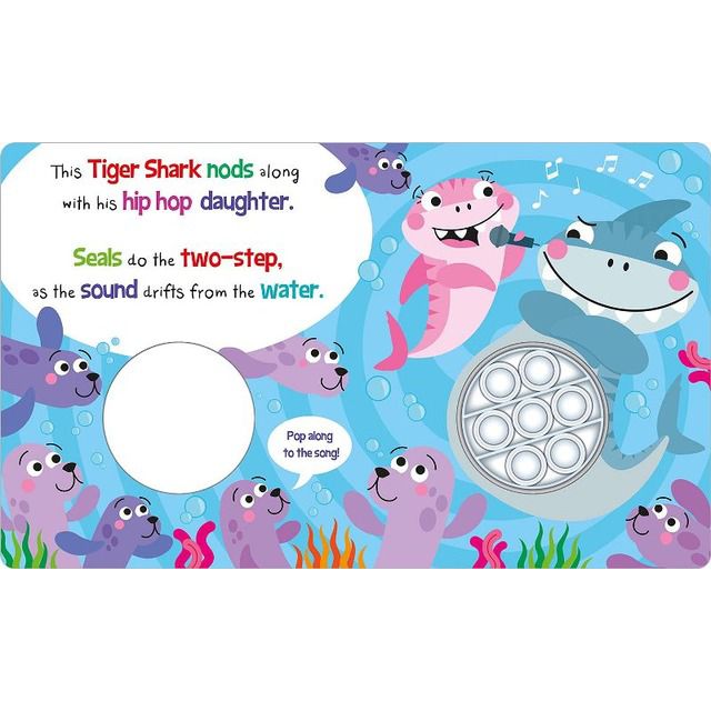 Push Pop Bubble Books: Shark Rap 鯊魚饒舌歌手（泡泡書）