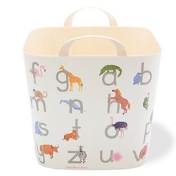日本stacksto - 日本 Stacksto X Leah Goren 聯名收納籃-ABC (33.5*33.5*34.6cm)